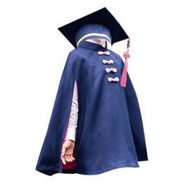 SKDA025 Manufacturing Graduation Robe Design Zhongshan Button Graduation Robe Center Children's Graduation Robe Primary School Graduation Robe Secondary School Graduation Robe SKDA025 Manufacturing Graduation Robe Design Zhongshan Button Graduation Robe Center Children's Graduation Robe Primary School Graduation Robe Secondary School Graduation Robe